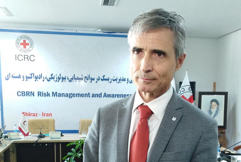 مارک آخرمن: هلال احمر ایران در مواجهه با حوادث دانش بسیار بالایی دارد