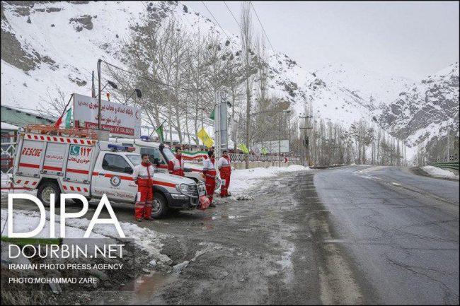 امدادرسانی به 141 نفر در برف و کولاک 7 استان کشور
