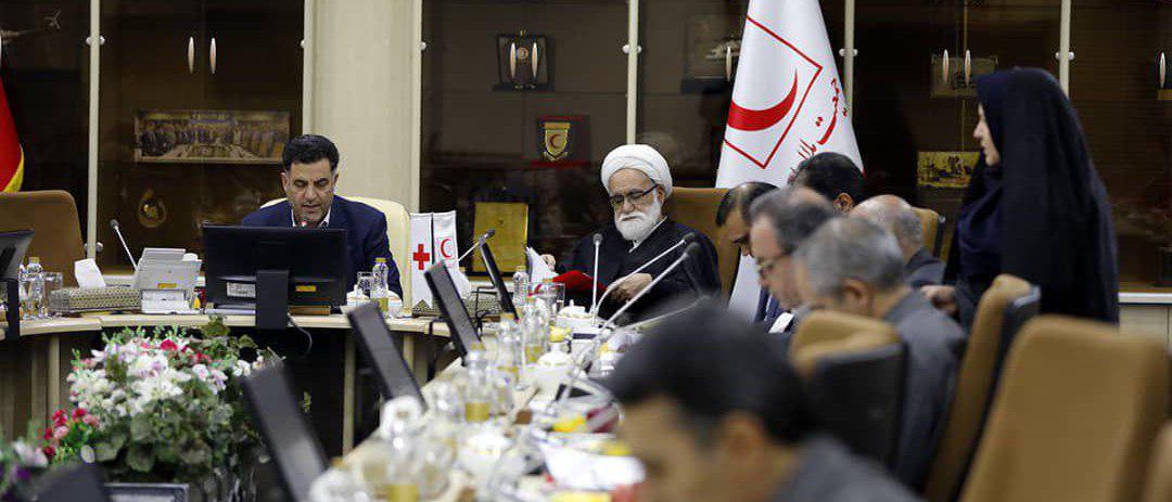 اعضای شورای عالی هلال احمر از خدمتگزاران به زائران اربعین تقدیر کردند