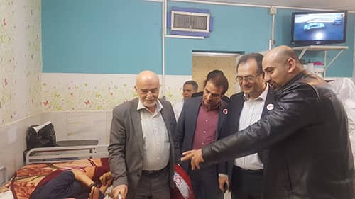 قول شب یلدایی مدیرعامل سازمان تدارکات پزشکی به معلولان جسمی و ذهنی امام علی (ع)