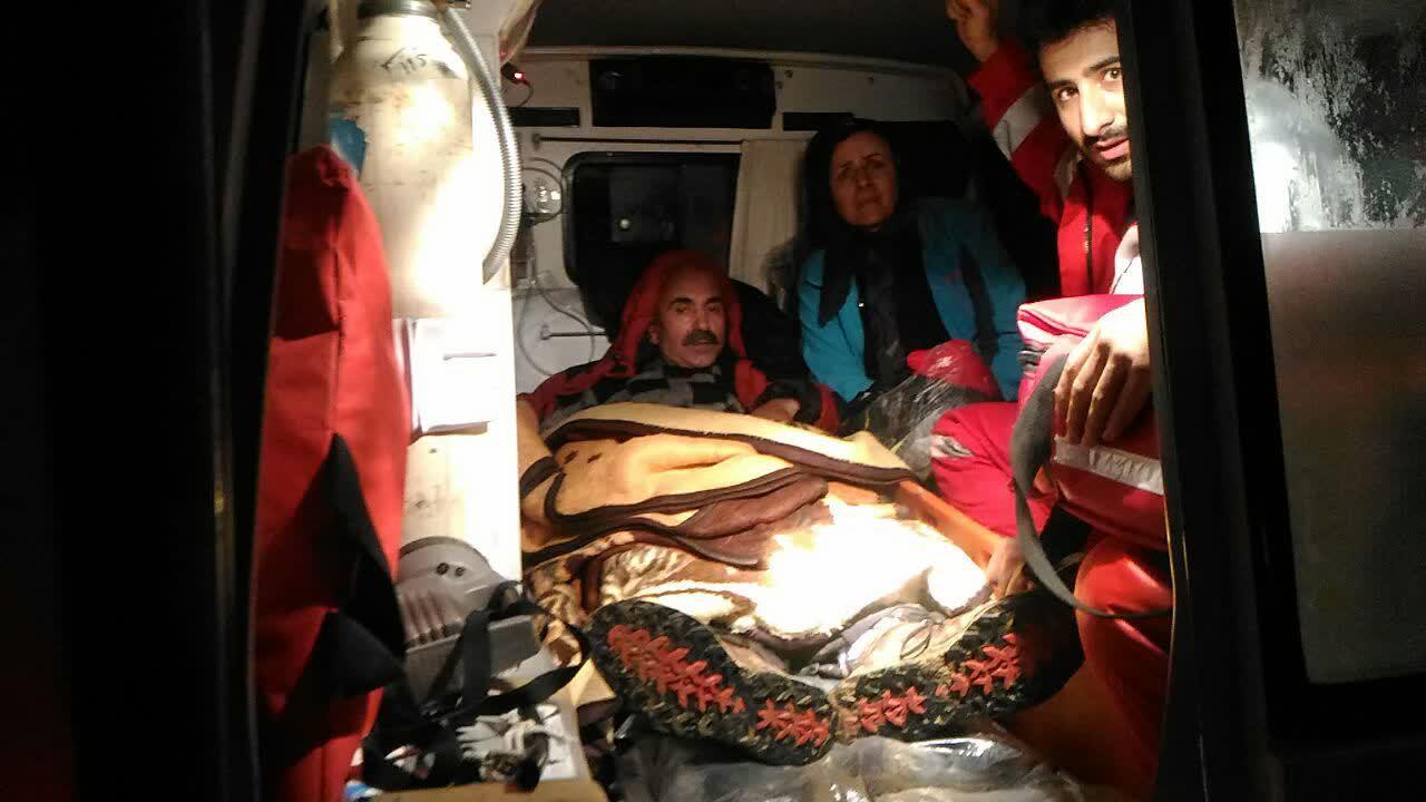 نجات 21 کوهنورد از کوههای روستای الماس بخش تسوج