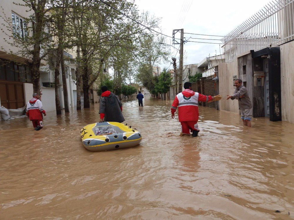 اطلاعیه مهم هلال احمر در خصوص مناطق سیل زده و مسافرت های نوروزی در شرایط نامساعد جوی