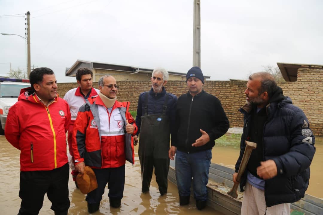 دکتر پیوندی در بازدید از مناطق سیلزده گلستان: ۴ نقطه برای اسکان اضطراری سیلزدگان گمیشان آماده شد