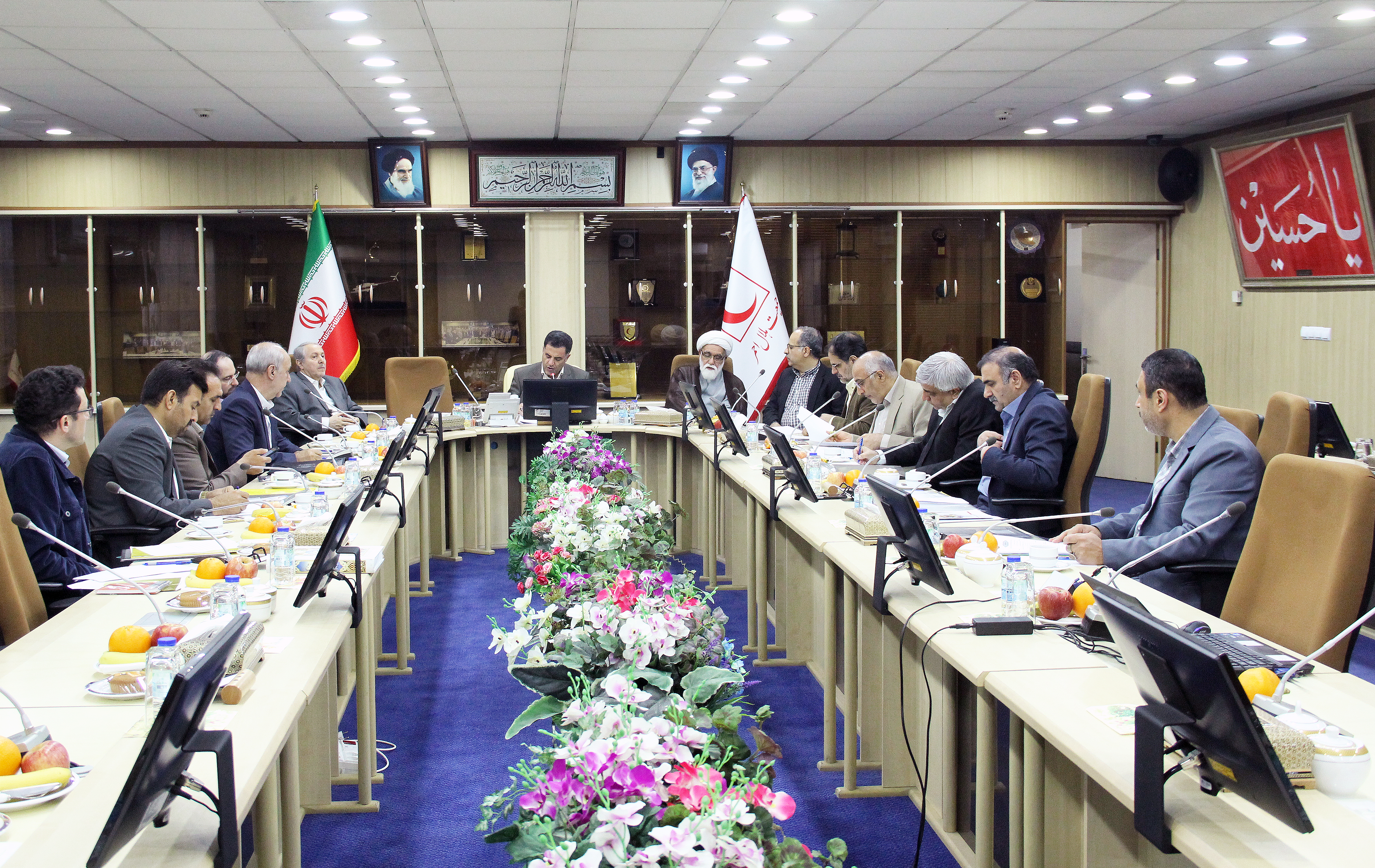 برگزاری جلسه شورای عالی جمعیت هلالاحمر