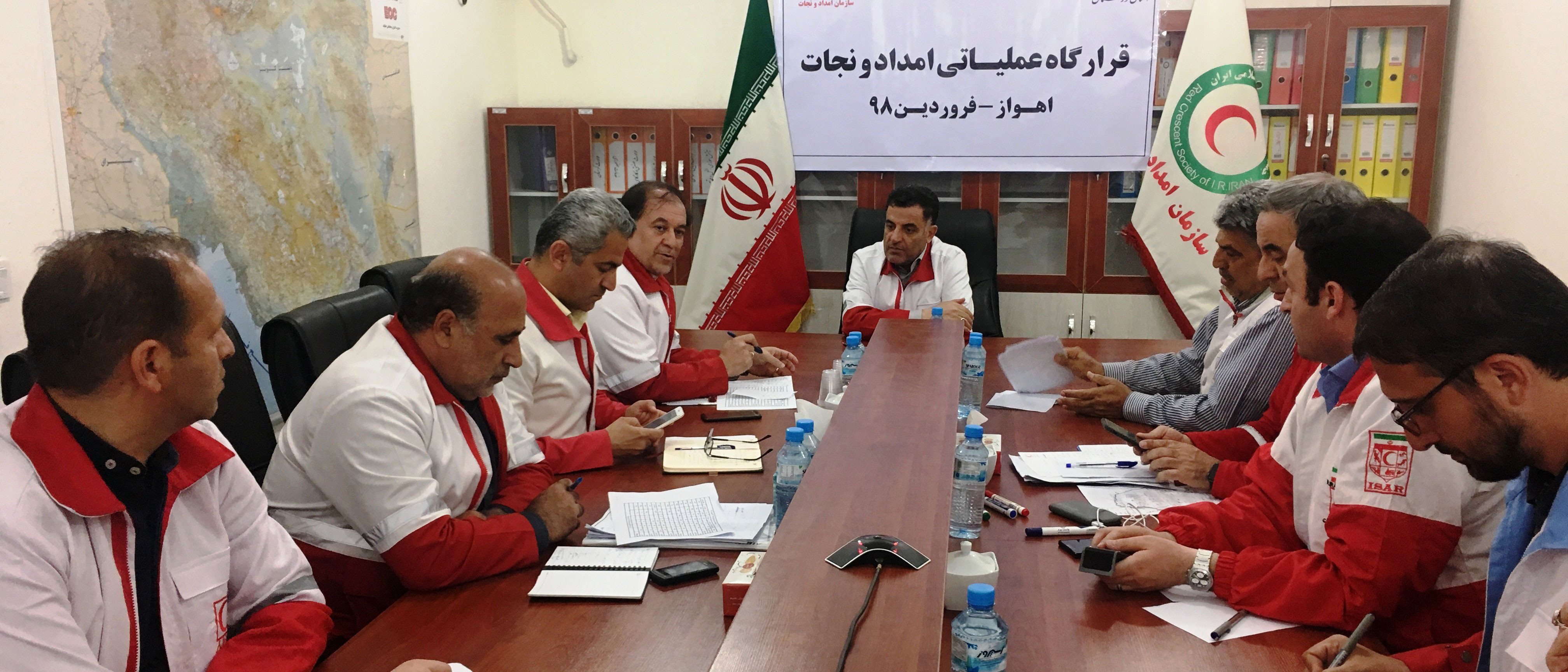 رئیس جمعیت هلال احمر: ضرورت توزیع صحیح و مدیریت شده اقلام امدادی در مناطق سیل زده