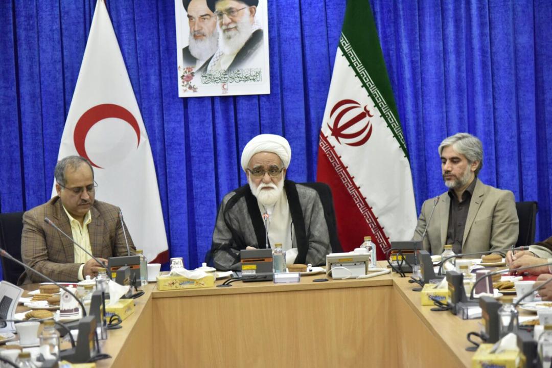 حجت‌الاسلام والمسلمین معزی در شورای فرهنگی هلال‌احمر: همه بخش‌ها برای تبیین بیانیه راهبردی گام دوم تلاش کنند