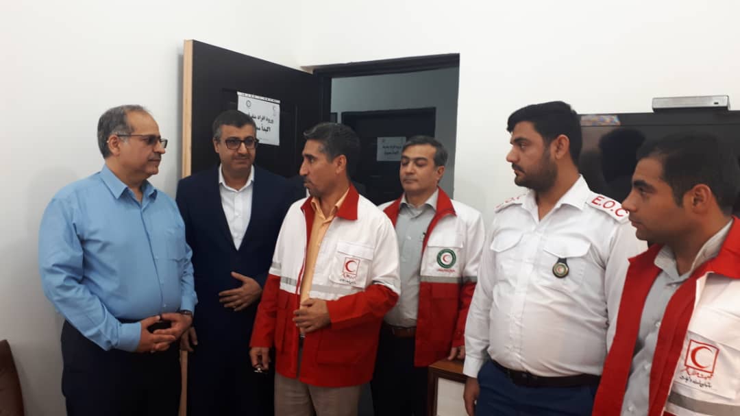 سفر دبیرکل جمعیت هلالاحمر به استان بوشهر