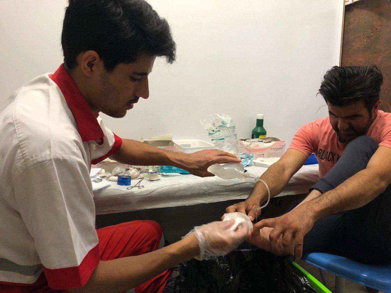 استقرار 10 قرارگاه مرزی سازمان امداد و نجات در مبادی ورودی و خروجی به سمت عراق