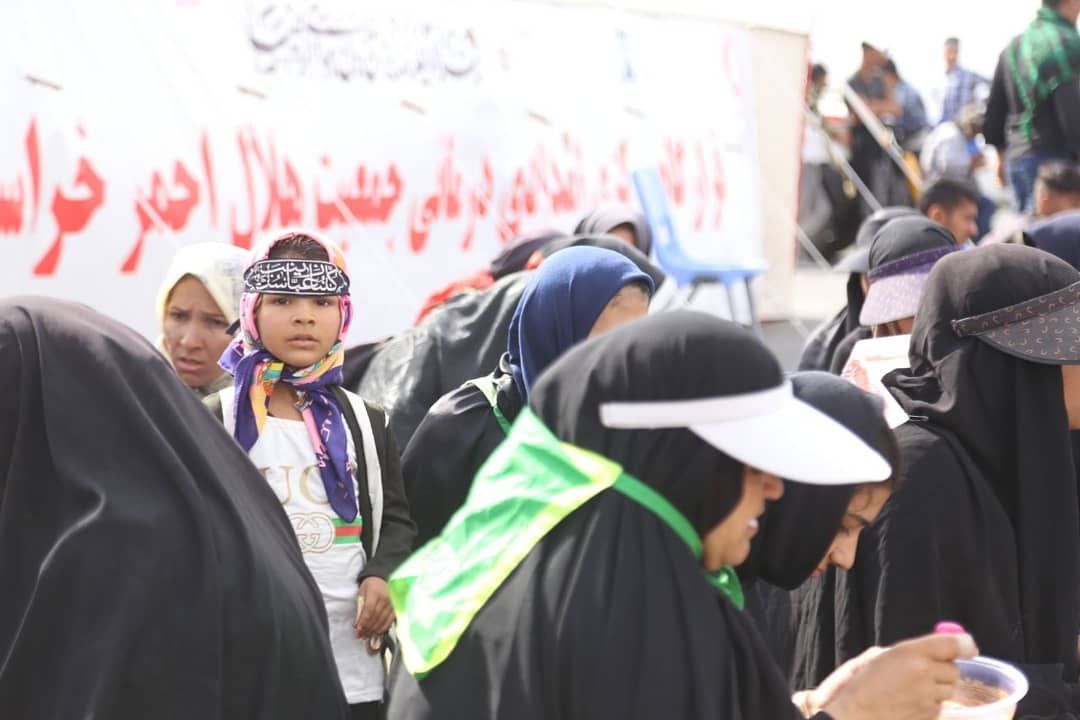همزمان با دهه پایانی ماه صفر؛ استقرار قرارگاه امدادی – درمانی هلال‌احمر خراسان شمالی برای خدمت به زائران پیاده امام رئوف