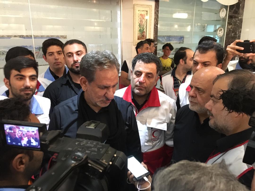 معاون اول رئیس‌جمهور در درمانگاه ام‌القرى در نجف: حضور هلال احمر در اربعین، برای مردم جای دلگرمی است