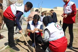 کاشت نهال صلح و دوستی با هدف پیشگیری از خسارات جبرانناپذیر به طبیعت
