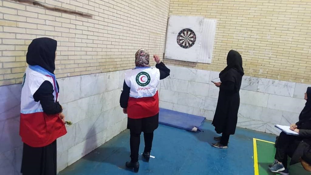 برگزاری مسابقات ورزشی اعضا و امدادگران هلال احمر شهرستان یزد