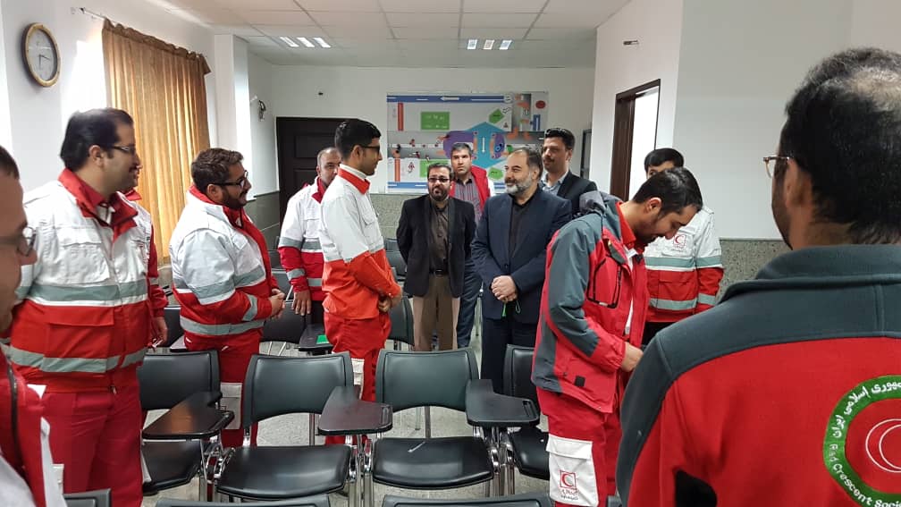 آمادگی امدادگران قمی برای مشارکت در طرح امداد و نجات نوروز 99