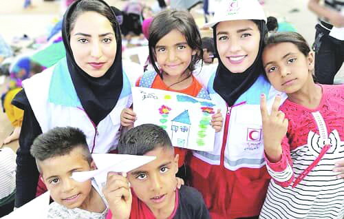 خط پایان پروژههای مشترک جوانان با یونیسف در مناطق سیلزده؛ زندگی سلام