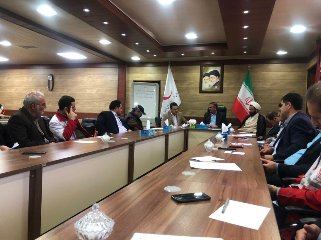 برگزاری جلسه شورای معاونین هلالاحمر لرستان با حضور خزانهدارکل جمعیت