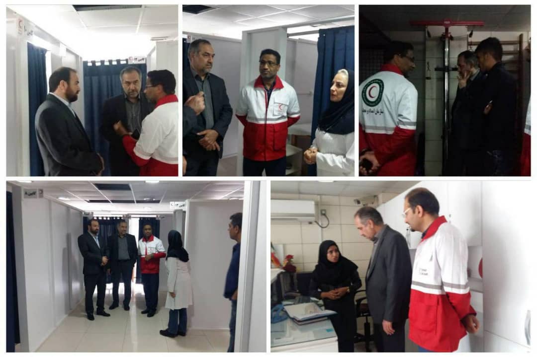 بازدید معاون بهداشت، درمان و توانبخشی جمعیت هلالاحمر از مرکز توانبخشی هلالاحمر هرمزگان/ دکتر صفاریه: هلالاحمر هرمزگان تا 22 بهمن مجهز به مرکز جامع توانبخشی میشود