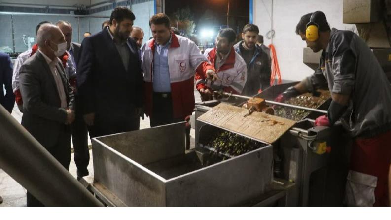 واگذاری کارخانه تولید روغن زیتون هلال به جمعیت هلال احمر گلستان