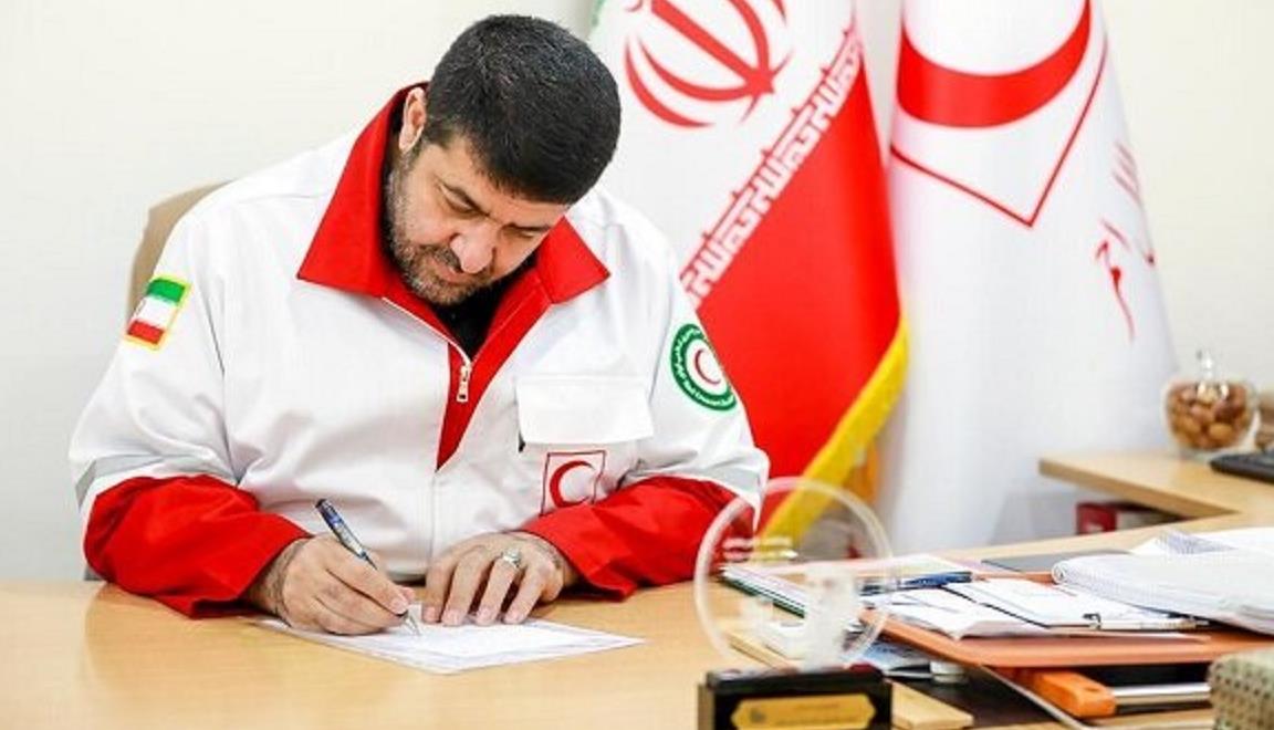 رئیس جمعیت هلال احمر درگذشت ابوی فرمانده هوانیروز ارتش را تسلیت گفت