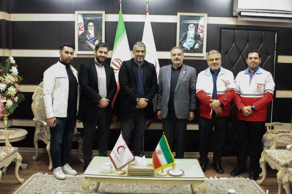 کشف استعداد هاى فوتبالی جوانان هلالاحمری
