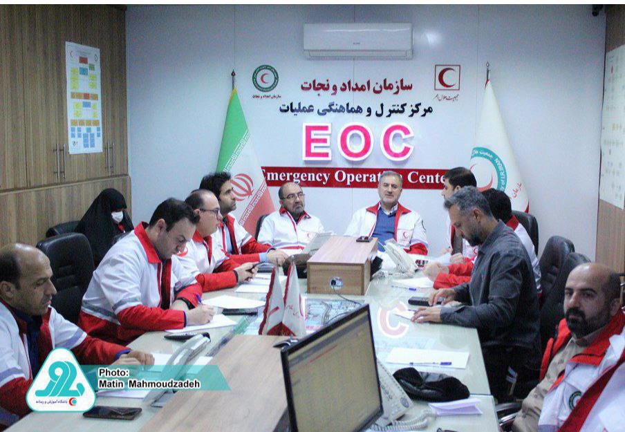 تشکیل جلسه اضطراری در هلالاحمر برای مدیریت امدادرسانی در برف و کولاک کشور