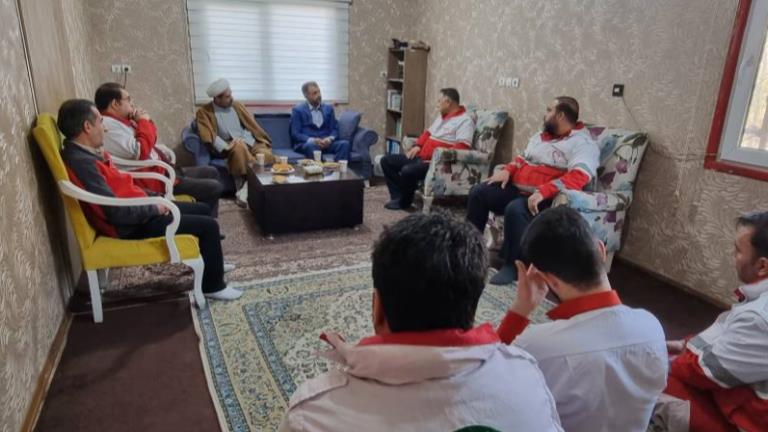 بازدیدرئیس مجتمع درمانی دارویی هلال از پایگاههای هلال احمر تهران