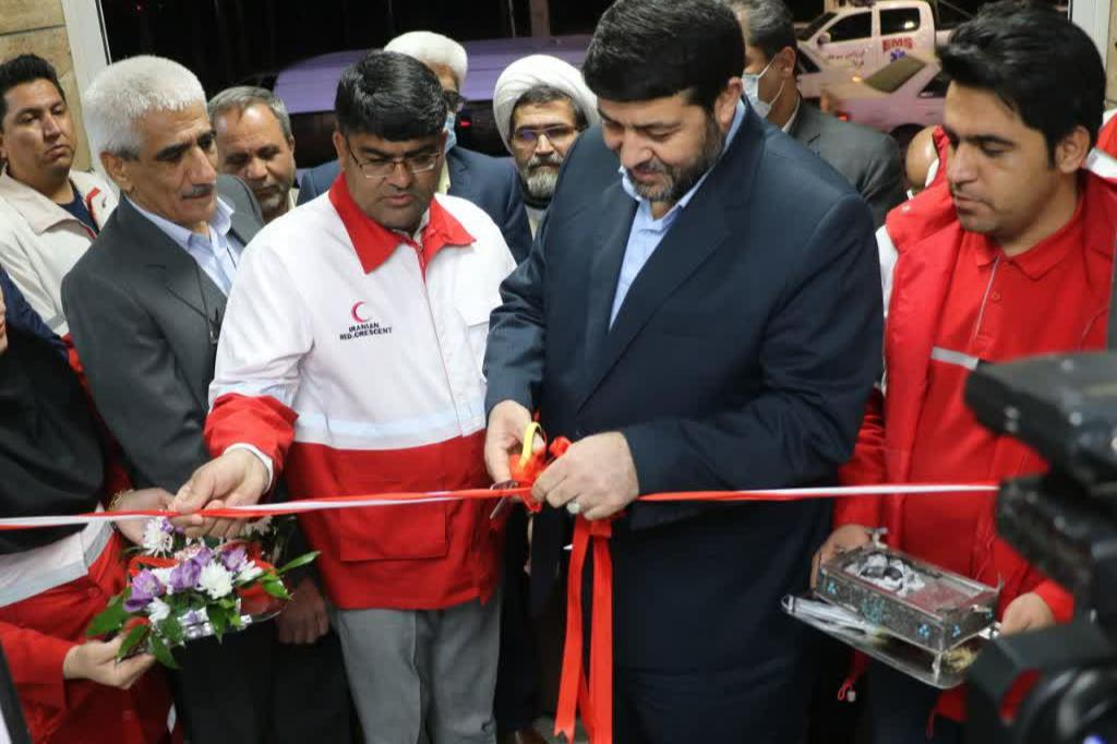 پایگاه جنوب شرق هلالاحمر تجهیز شد/ رونمایی از اولین شبیهساز زلزله و افتتاح ۲ پایگاه امدادی در کرمان