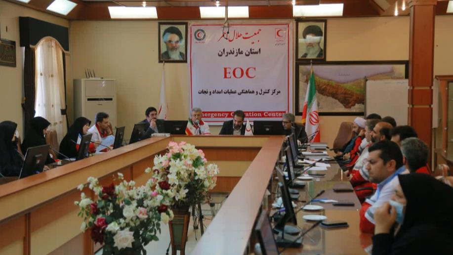 جمعیت هلال احمر پیشانی خدمت رسانی در نوروز است