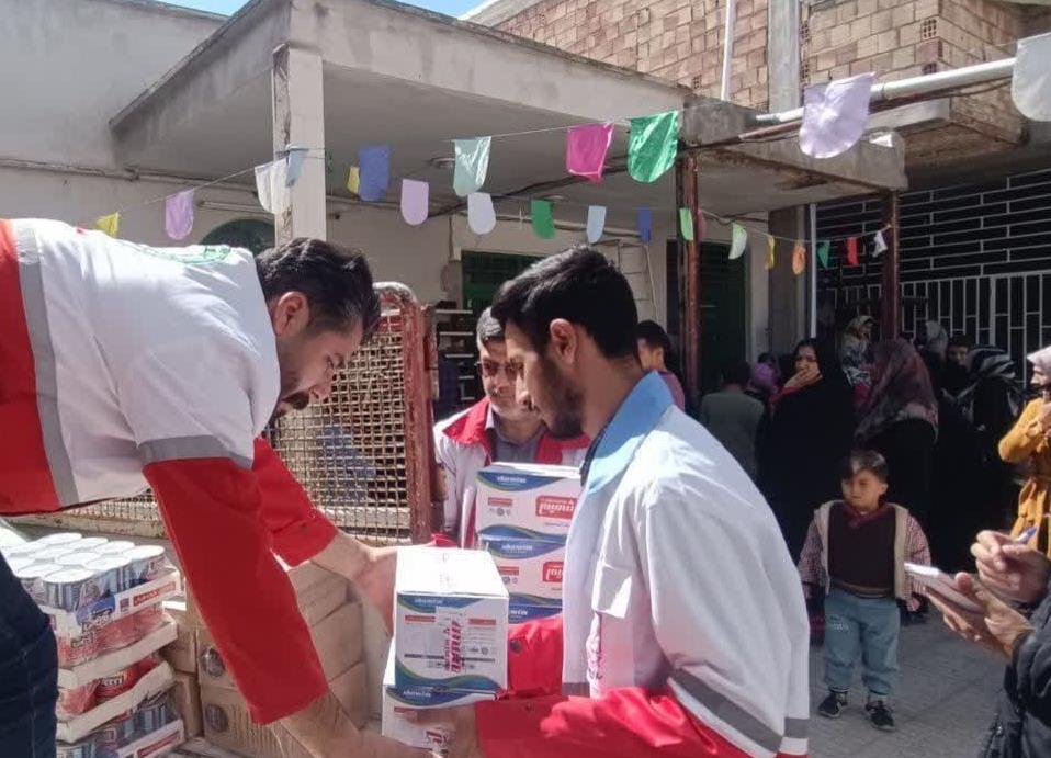 اجرای پویش "هلال رحمت" در استان گلستان با اهدای ۱۰ هزار بسته غذایی