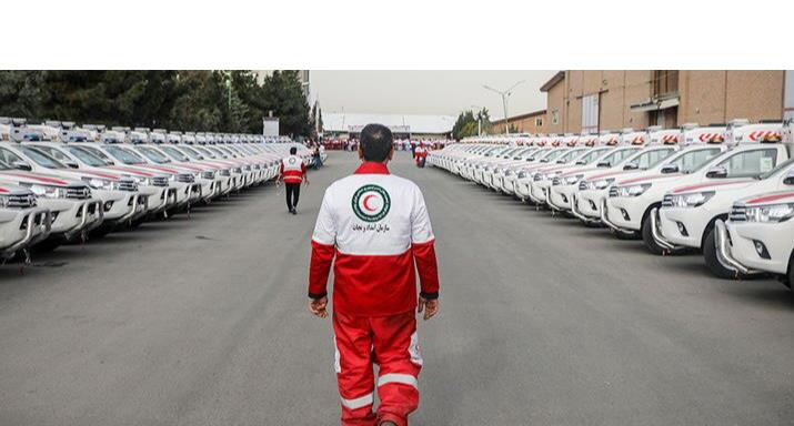 آمادهباش هلالاحمر در پی هشدار سطح نارنجی