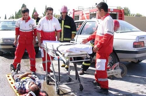 اطلاعیه شماره 5 هلالاحمر: شدیدترین تصادفات در استانهای فارس، کرمان و خراسان شمالی/ افزایش ۴ برابری احتمال تصادف با استفاده از موبایل در حین رانندگی