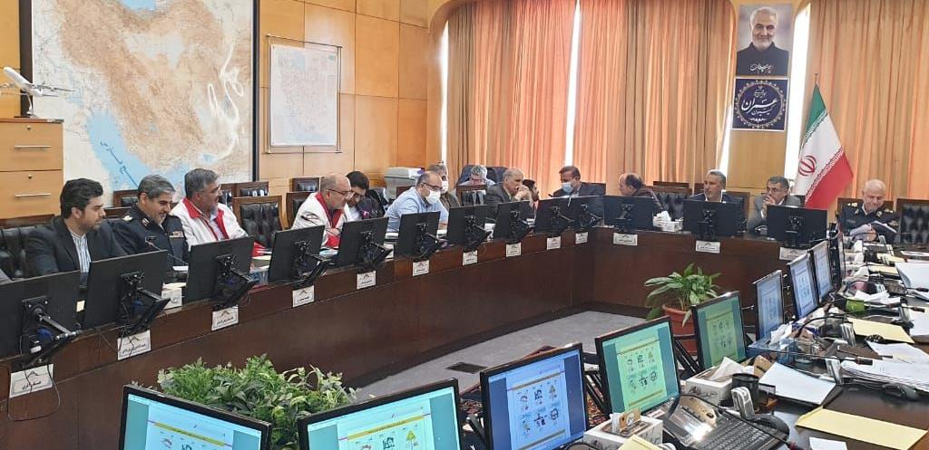 حضور رئیس سازمان داوطلبان و سرپرست سازمان امداد و نجات در جلسه کمیسیون عمران مجلس