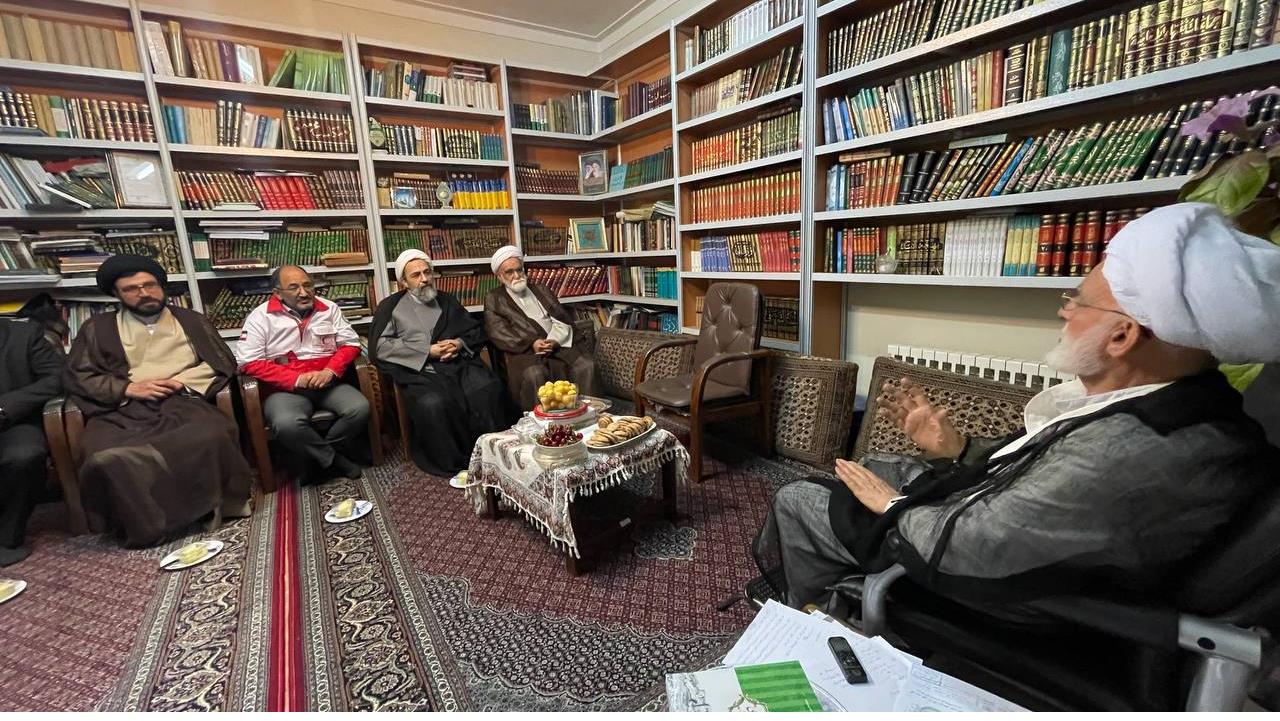 دیدار حجت الاسلام‌والمسلمین معزی با نماینده ولی فقیه در استان مرکزی