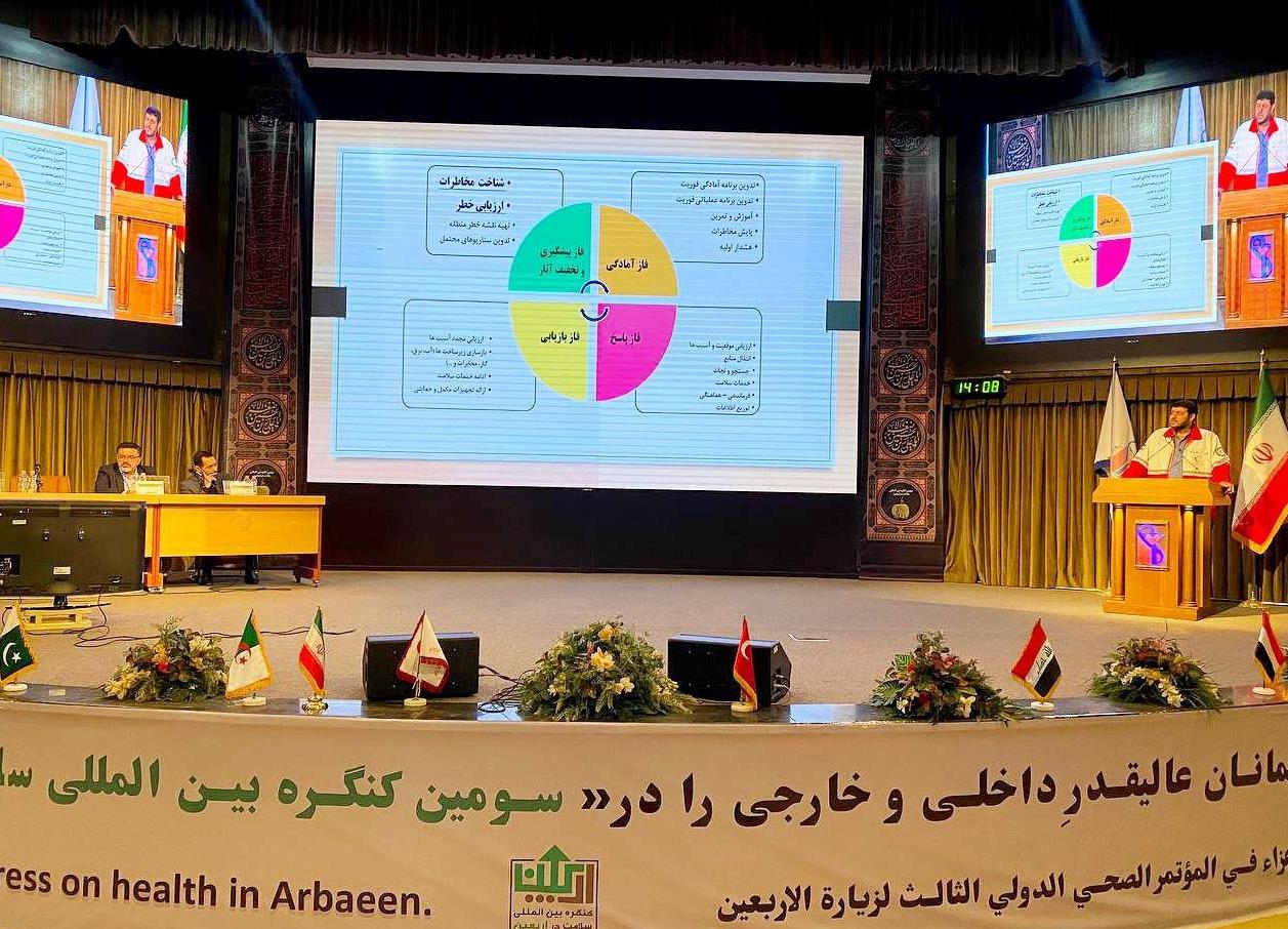 تاکید رئیس هلالاحمر بر افزایش آمادگی و فرماندهی یکپارچه در مدیریت عملیات اربعین