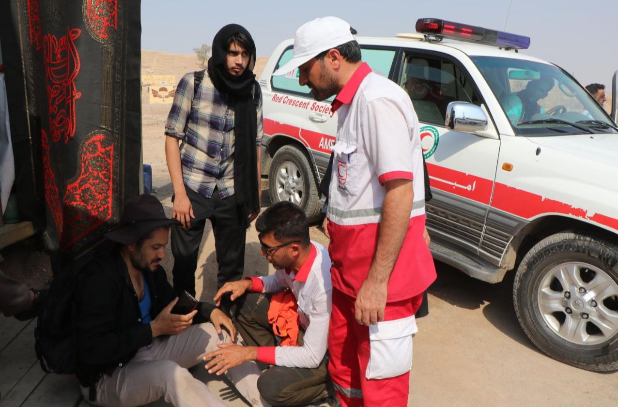 آمادگی 250 امدادگر هلال احمر کرمانشاه برای خدمات رسانی در اربعین