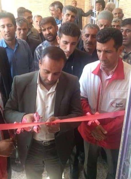 افتتاح دو خانه هلال روستایی در کهگیلویه و بویراحمد