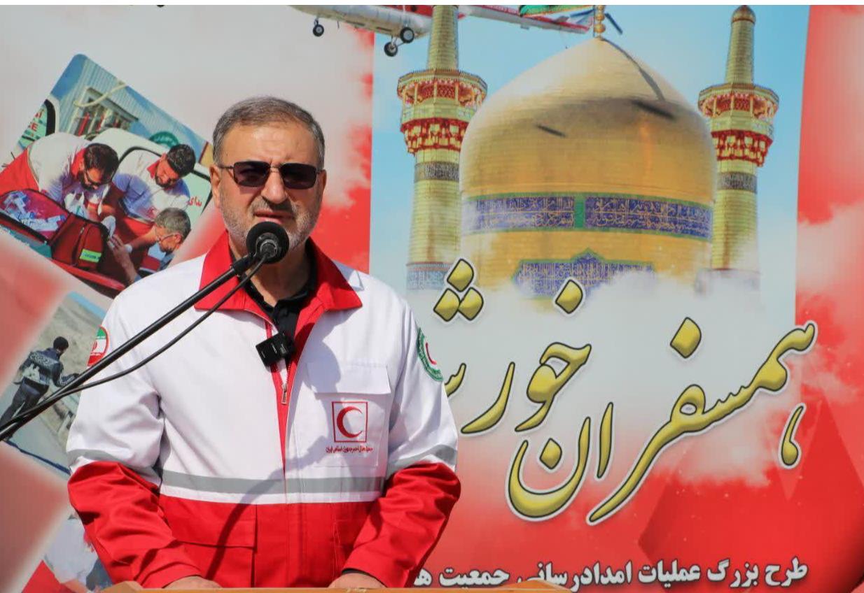 سفر دبیرکل هلال احمر به مشهد؛ بازدید از خدمات هلال احمر و دیدار با استاندار خراسان رضوی