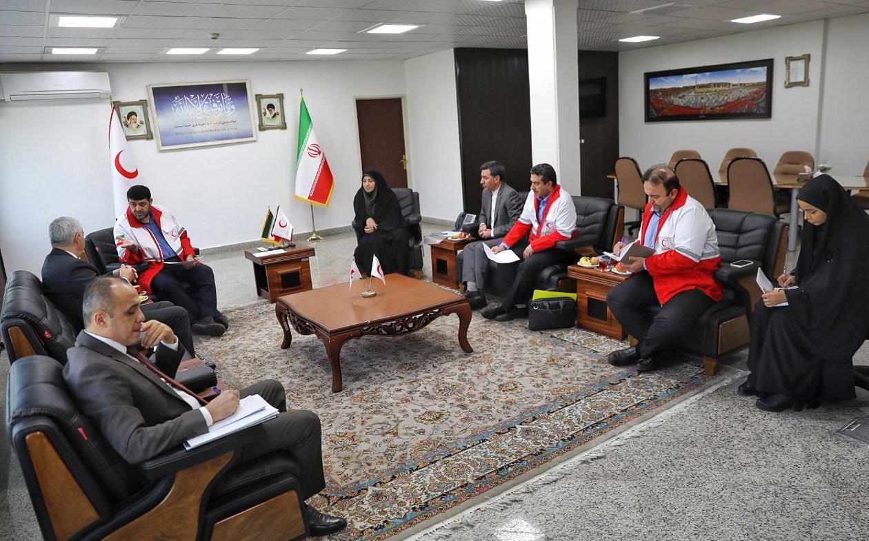 رایزنى براى راه اندازى مجدد مرکز درمانی هلال احمر در تاجیکستان