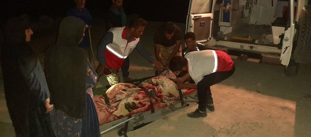 نجات بانوی 72 ساله از ارتفاعات شهرستان لنده استان کهگیلویهوبویراحمد