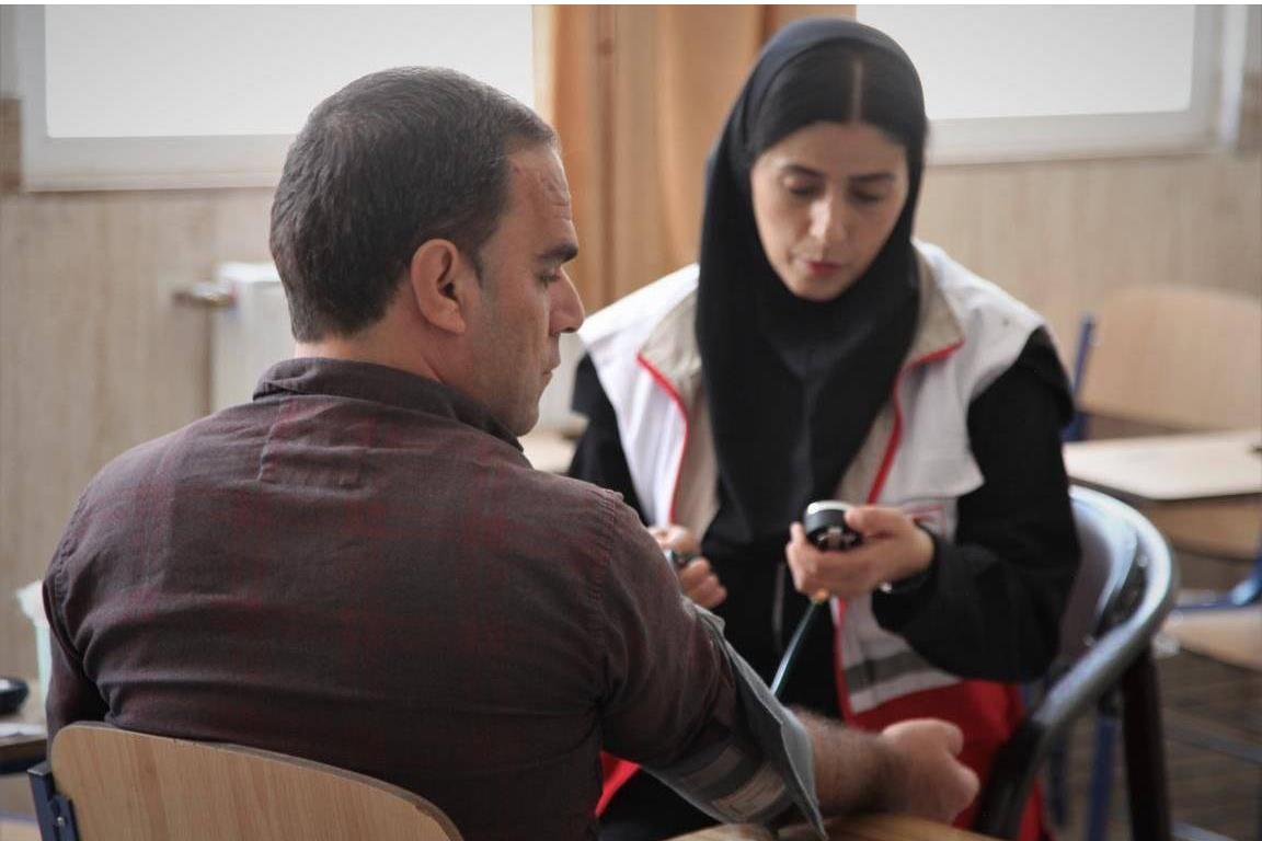 بهرهمندی بیش از ۴۰۰ نفر از خدمات کاروان سلامت در کرج