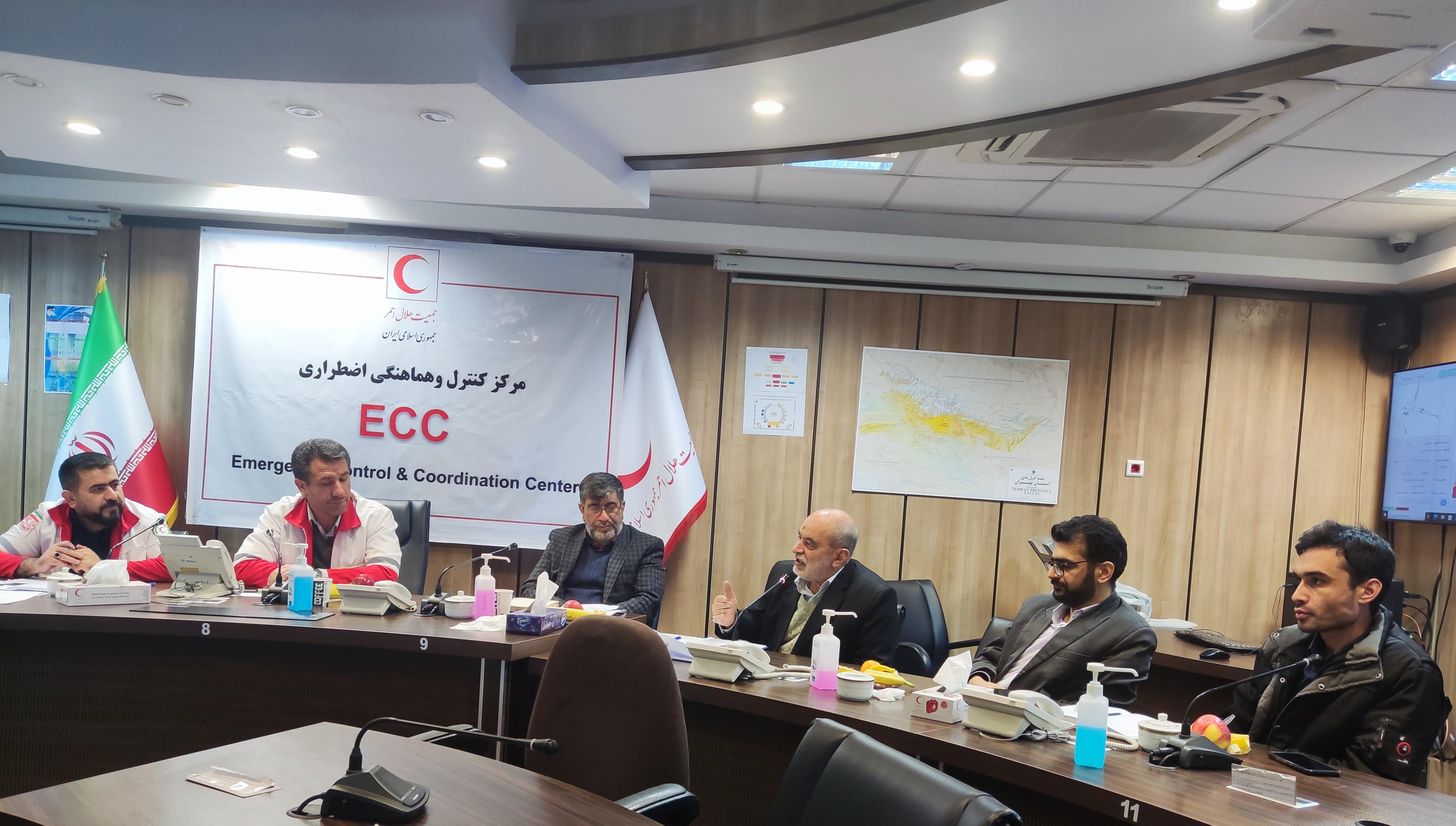 برگزاری دومین جلسه پدافند غیرعامل/ تربیت مربی پدافند غیرعامل در هلالاحمر