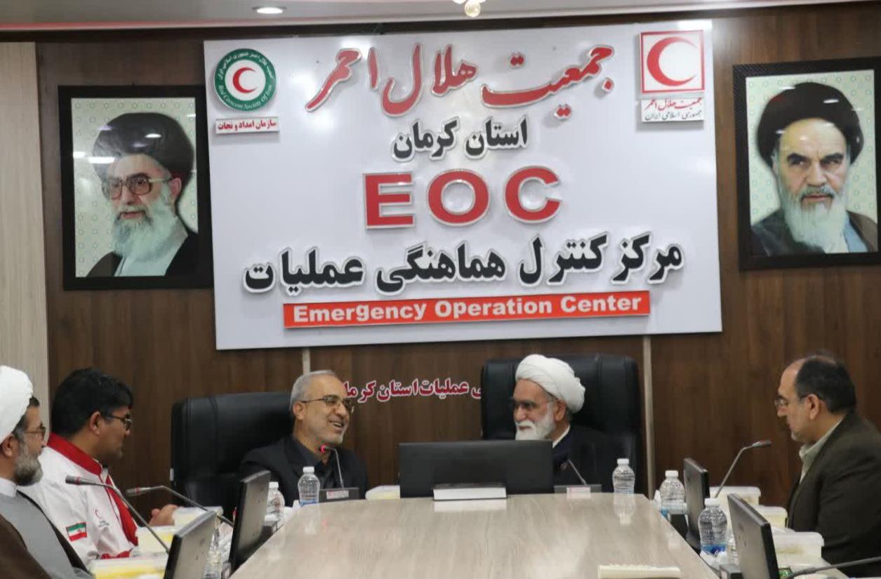 تاکید بر همکاری دو جانبه به منظور رفع مشکلات موقوفات هلال احمر کرمان