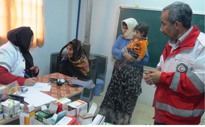 بهرهمندی ۵۵۳ نفر از خدمات درمانی هلالاحمر در مناطق محروم خراسان جنوبی