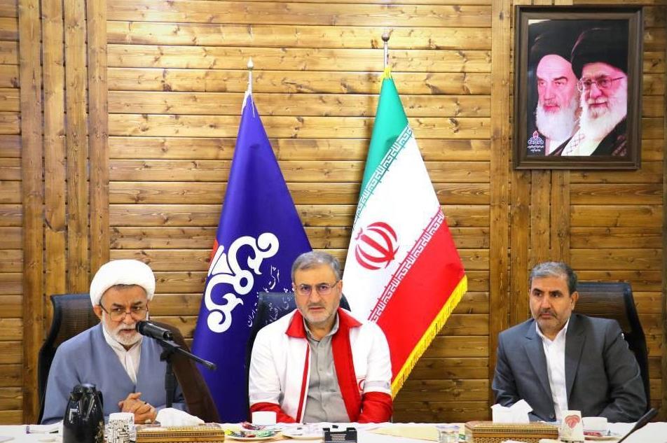 پشتیبانی خودرویی و لجستیکی هلال احمر در پایگاههای امدادی