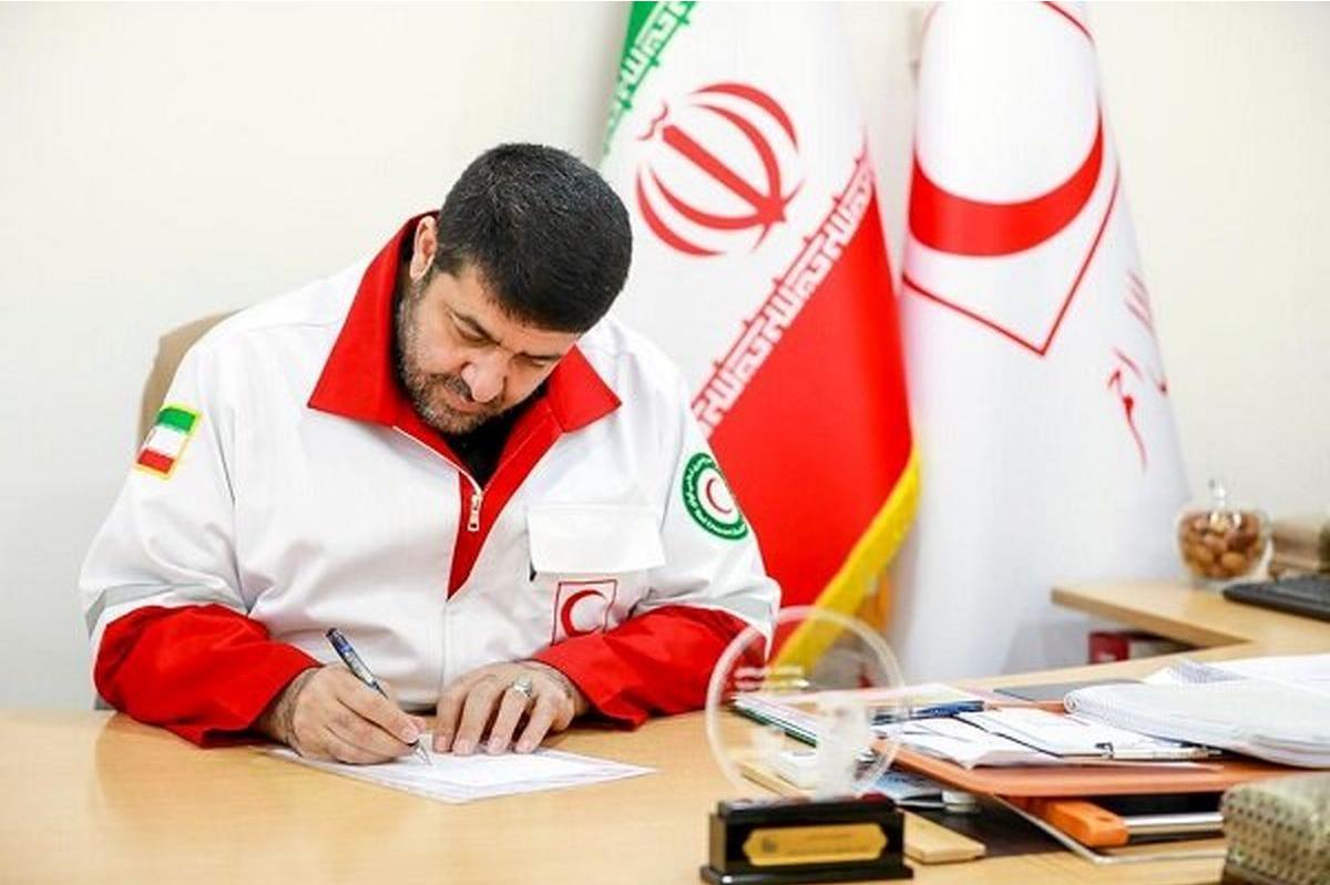 پیام تبریک رئیس هلالاحمر به مناسبت فرارسیدن سال نو میلادی