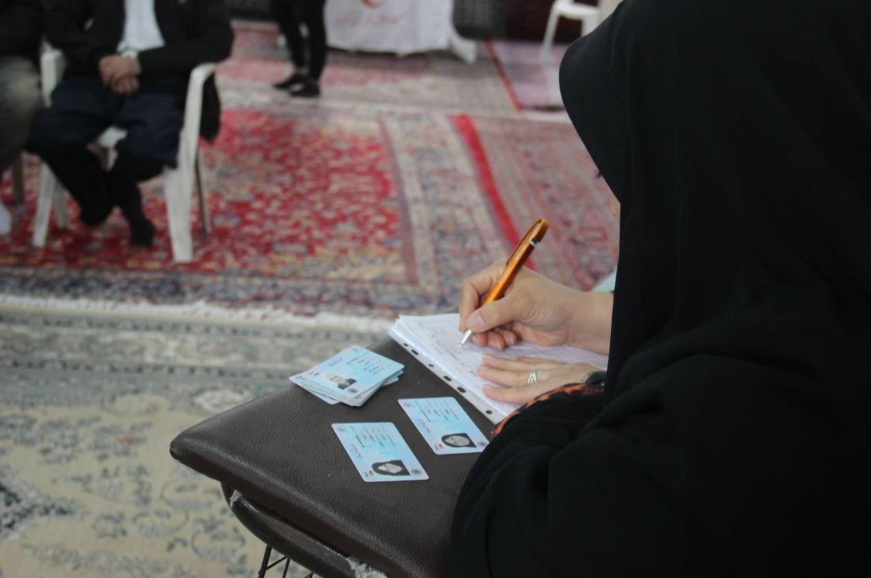 بهرهمندی بیش از ۳۰۰ نفر از خدمات کاروان سلامت کرج در منطقه حیدرآباد