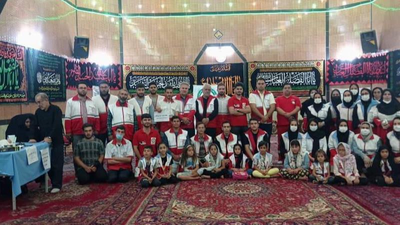 دلنوشته جوانان جمعیت آذربایجان شرقی برای رئیس هلال احمر