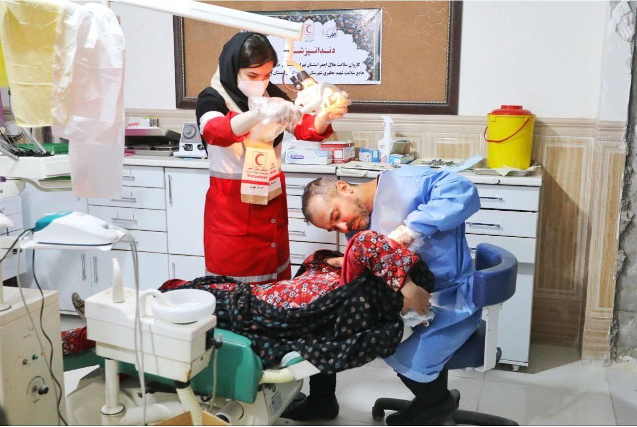 ارائه خدمات به بیش از 2 هزار نفر در طرح نذر خدمت شهرستان دشتیاری استان سیستان و بلوچستان