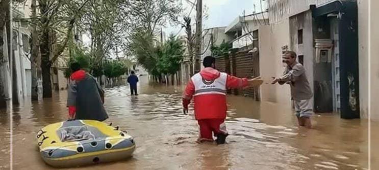 امدادرسانی به بیش از ۳۶۰ نفر متاثر از سیل و آبگرفتگی