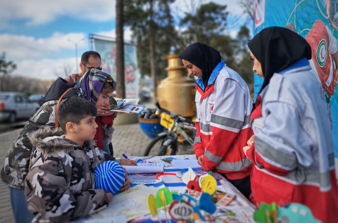 خدمت ۱۳۰ هزار داوطلب در طرح نوروزی جمعیت هلالاحمر