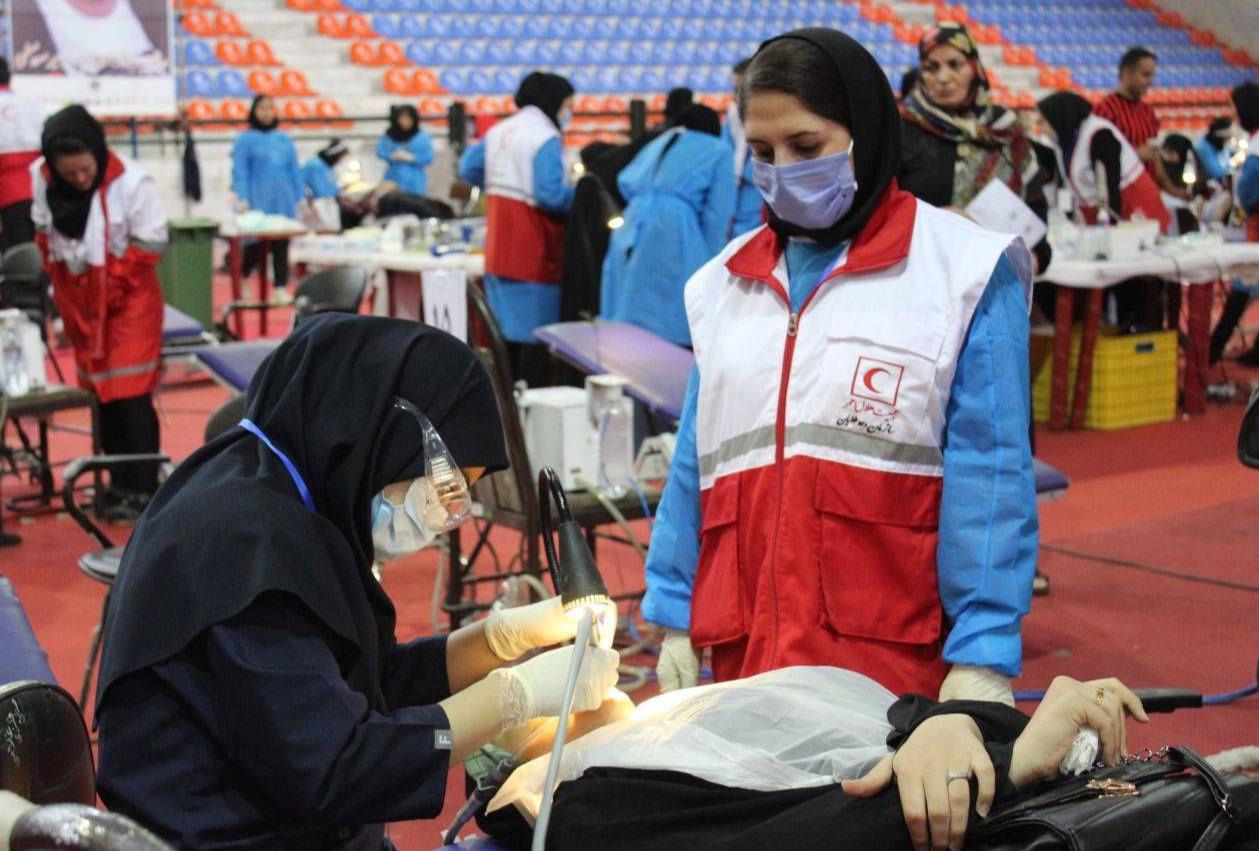 ارائه خدمات درمانی رایگان ٧٠٠ نفر در طرح نذر سلامت زنجان